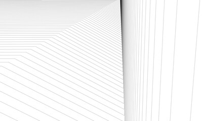 Abstract architectural design vector illustration