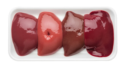 Isolated Beef Liver