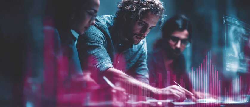 Team Collaboration Around Holographic Dashboard for Evaluation of Performance Metrics in Human Resources Setting