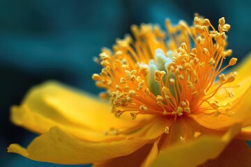 Close up of a yellow bloom