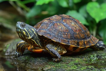 Obraz premium Elegans turtle