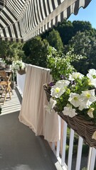 white chairs on the beach