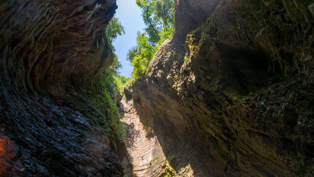 Cascate del Varone, Trento, Trentino Alto adige, italia