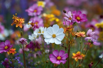 The beauty of summer blooms