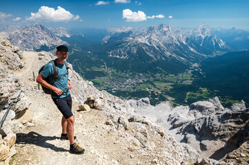 Tofana di Mezzo - Dolomites - (3244 m) View from the summit of Cortina d'Ampezzo © Tomasz Warszewski