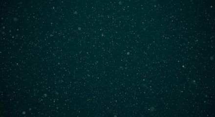 Fototapeta premium Rich teal glitter bokeh background with abundant sparkling particles for premium branding and marketing materials