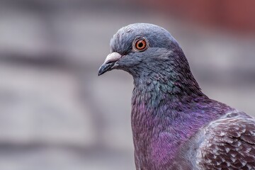 Obraz premium The bird genus Columba includes various medium to large sturdy pigeons commonly called typical pigeons