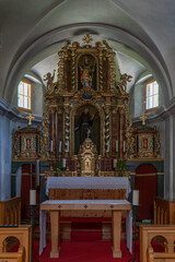 Altar im Collegiata di San Vittore Mauro