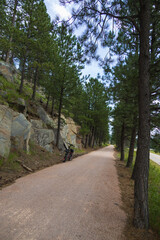 Bike on The George S. Mickelson Trail, South Dakota
