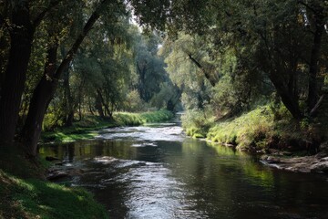 Obraz premium waterway