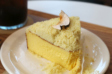 korea cafe cheese cake pumpkin dessert