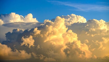 Dramatic cloudscape at sunset