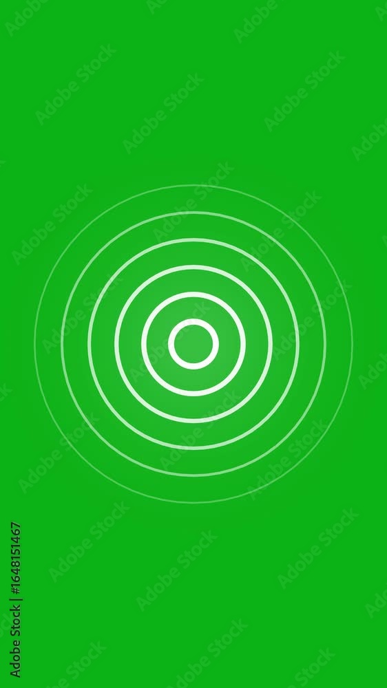 Poster technology radio waves signal icon animation. radio waves background. network tower produced radio w