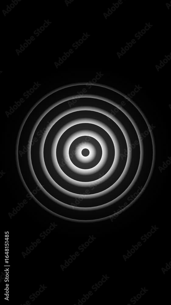 Poster technology radio waves signal icon animation. radio waves background. network tower produced radio w