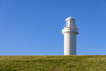 The iconic Wollongong Head Lighthouse (also known as Flagstaff Hill Lighthouse or Flagstaff Point...