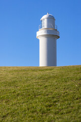 The iconic Wollongong Head Lighthouse (also known as Flagstaff Hill Lighthouse or Flagstaff Point...