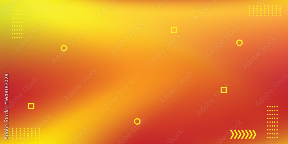 Poster minimalist red blurred halftone effect background ideal for websites, posters and presentations. vec