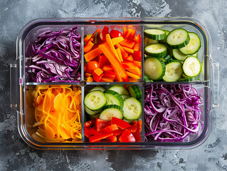 Roasted Vegetable Meal Prep