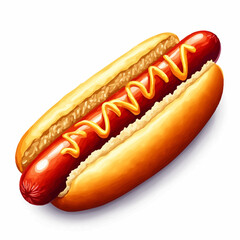 Very Delicious Hotdog design very cool