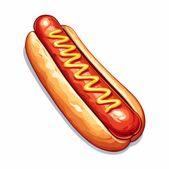Very Delicious Hotdog design very cool