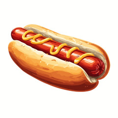 Very Delicious Hotdog design very cool