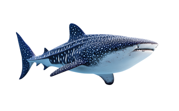 Shark isolated on Transparent background, Shark PNG, Shark PNG Background, whale shark