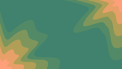 A vibrant abstract background features flowing organic shapes in a harmonious blend of teal, orange, and soft peach tones, creating a dynamic and fluid visual.