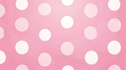 Playful Pink Polka Dot Backgrounds: Vibrant and Soft Pink Dots in Various Sizes, Spaced Evenly or Artistically Scattered, Perfect for Party Invitations, Baby Shower Decor, Fashion Graphics, and Cute D