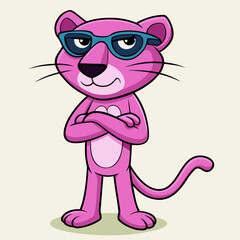 pink panther mascot