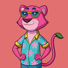 pink panther mascot