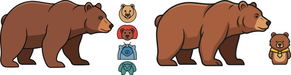 Hand drawn illustration of flowers, berries and leaves in black and white.