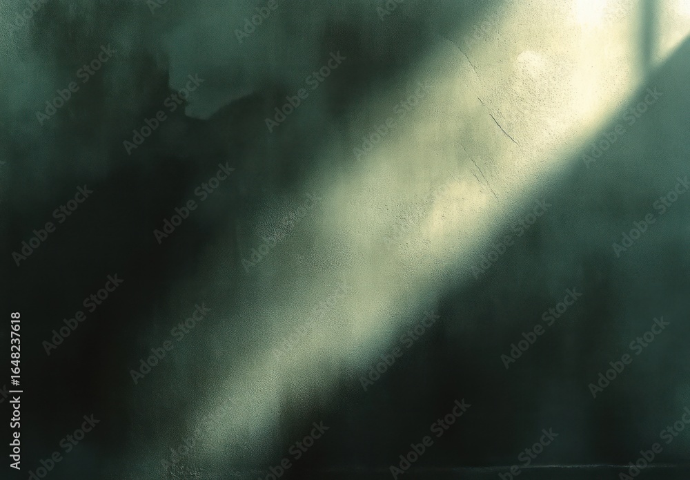 Poster abstract textured surface illuminated by a diagonal beam of light creating dark and light shadow pat