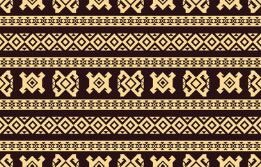 Ethnic Geometric Design.Ethnic Pattern in tribal, folk embroidery abstract art colorful. ornament print. Ethnic Geometric Design for wallpaper,carpet, clothing, fashion, fabric.