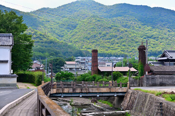 備前焼の里　伊部の町並