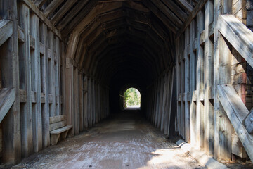 Tunnel on the George S. Mickelson Trail, South Dakota