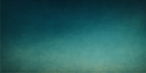 Blue grunge textured background with dark vintage wall and abstract design