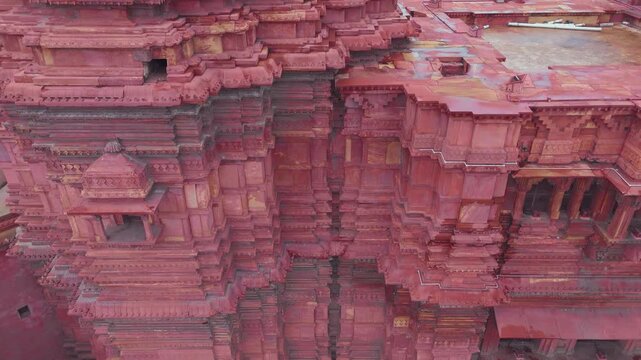 Architecture of Govind Dev Ji Vrindavan