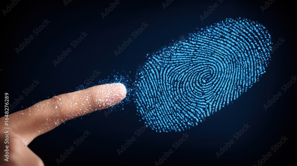 Aufkleber digital fingerprint technology exploring security innovations in cybersecurity modern environment cl