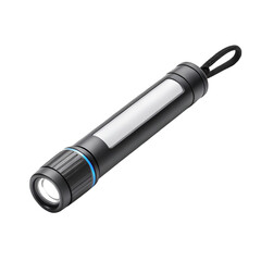 flashlight isolated on white