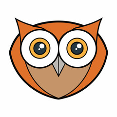 A sleek owl eye icon with sharp, focused gaze, symbolizing wisdom, insight, and watchfulness, designed with clean lines for a modern, striking look.
