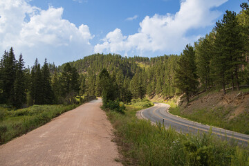 The George S. Mickelson trail, South Dakota