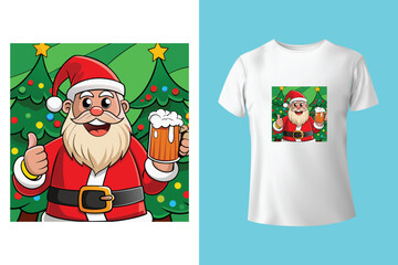 Christmas typography T shirt Design, Christmas is the most wonderful time


