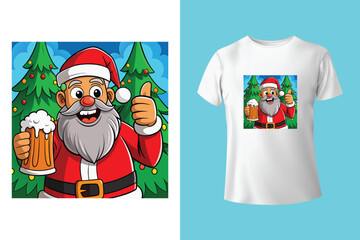 Christmas typography T shirt Design, Christmas is the most wonderful time


