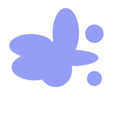 Illustration of purple cloud 
