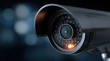 Security Camera Close Up