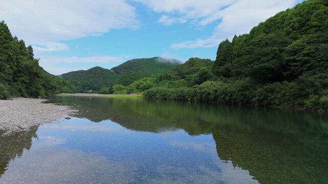 Kozagawa &ldquo;Crystal River&rdquo; &ndash; Pristine Rural Scenery in Kozagawa Town, Wakayama, Japan　日本の原風景「クリスタルリバーと言われる古座川」和歌山県古座川町