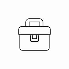 business briefcase icon sign vector