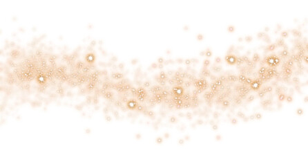 Magical Shining Glitter Particles Floating in the Air