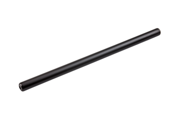 Black Carbon Fiber Rod:  Perfect for Engineering & Design Projects on transparent background png