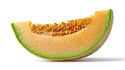 Close-up of a cantaloupe slice (1)